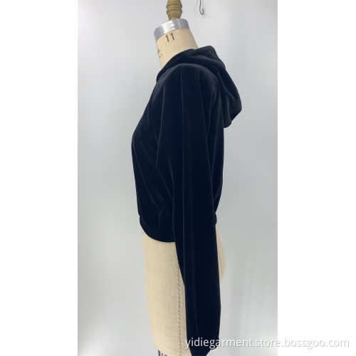 Ladies' Black Velvet Suit Jakcet